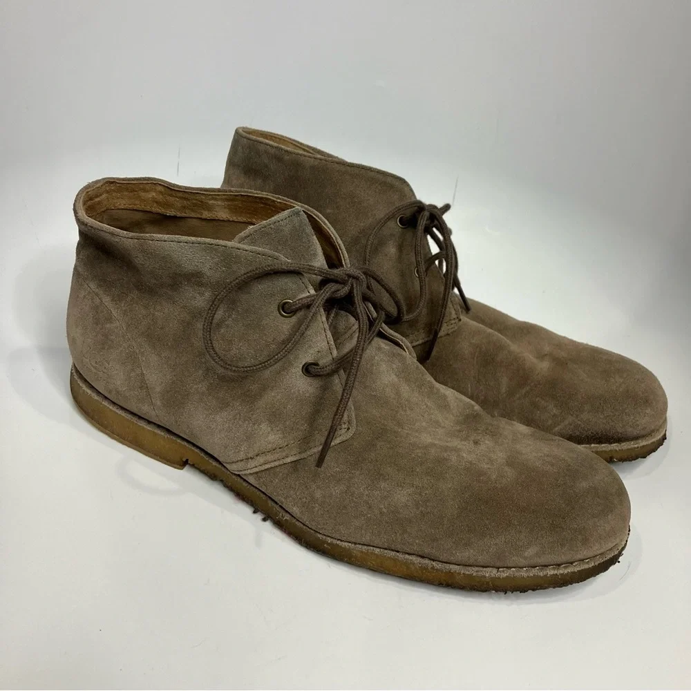 UGG Leighton taupe lace up chukka boots men’s size 13 waterproof business casual
